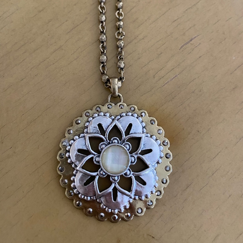 Lucky Brand Goldtone Pendant Necklace